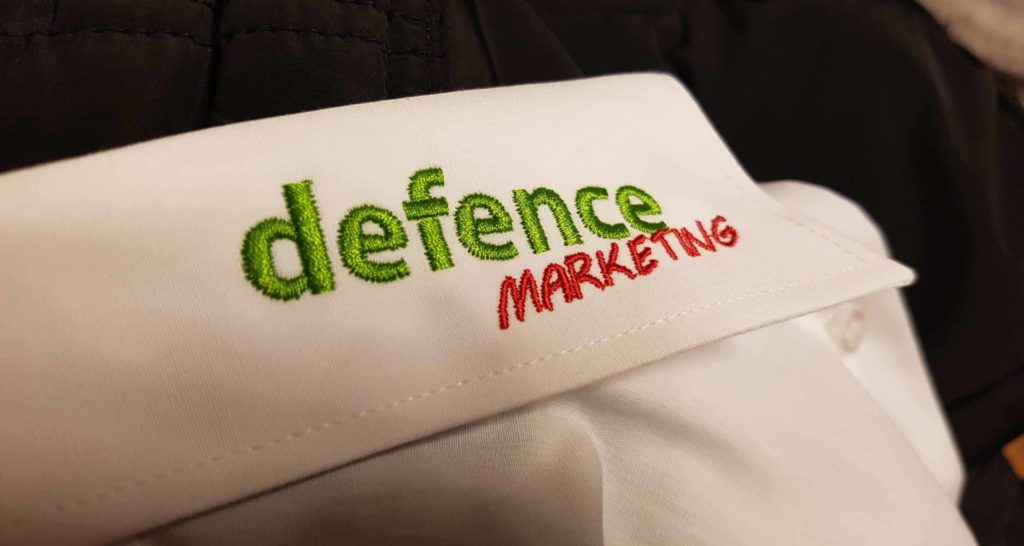 Werbeagentur defence - Textilien, Bestickung