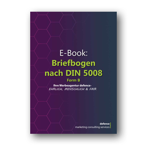 Download: E-Book Briefbogen nach DIN 5008 Form B